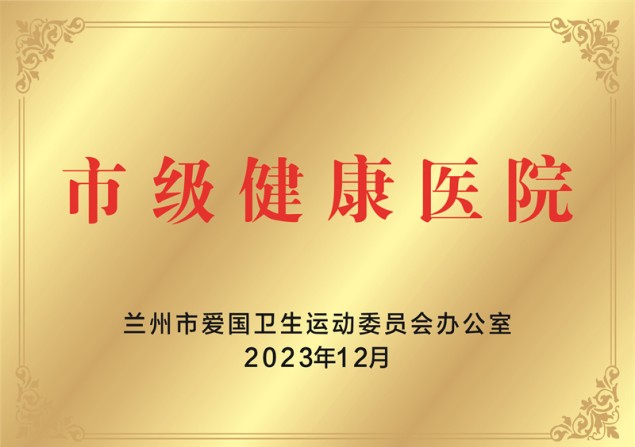 市级健康医院