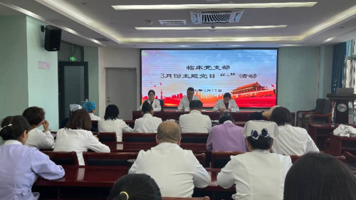临床党支部开展&ldquo;传承雷锋精神 践行医者初心&rdquo;3月主题党日活动